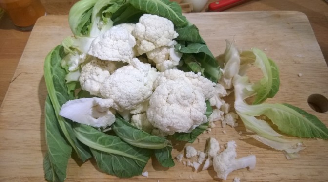 Friday night in with a Cauliflower