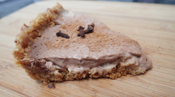 Vegan Recipe: Chocolate Chai Cheesecake